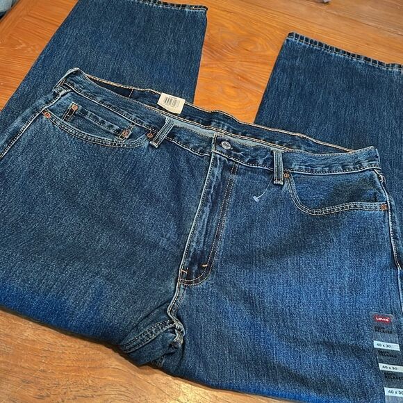 Levi’s 550 Relaxed Fit Jeans NEW! 40 x 30 Dark Wash - Picture 6 of 12
